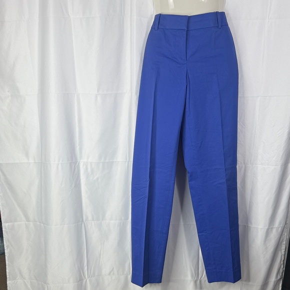 J. Crew Vibrant Blue Straight Leg Pants - Picture 5 of 9